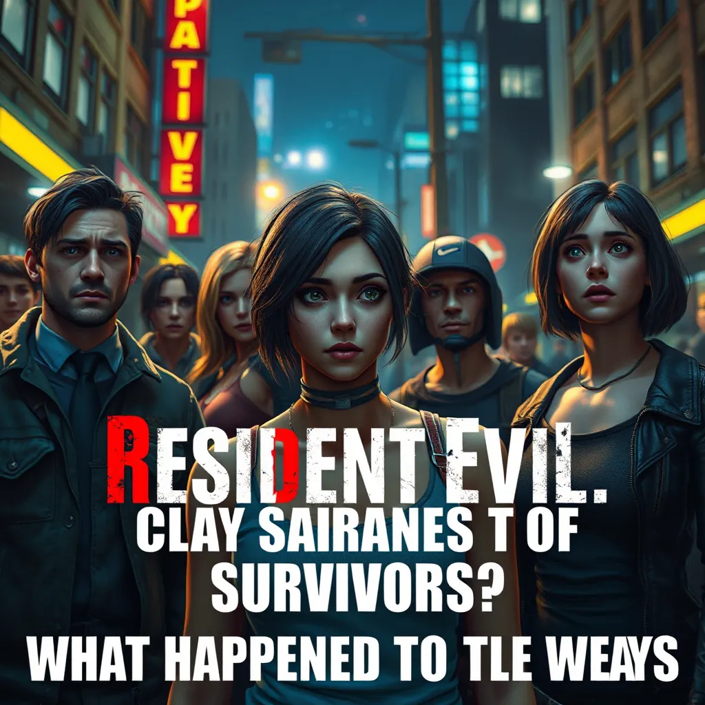 Resident Evil Plot Holes: What Happened to the Survivors? : LevelUpTalk