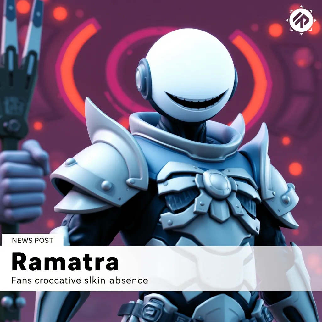 Skin Absense Ramattra Fans Disappointed Over Nier Automata Skin Absence : LevelUpTalk