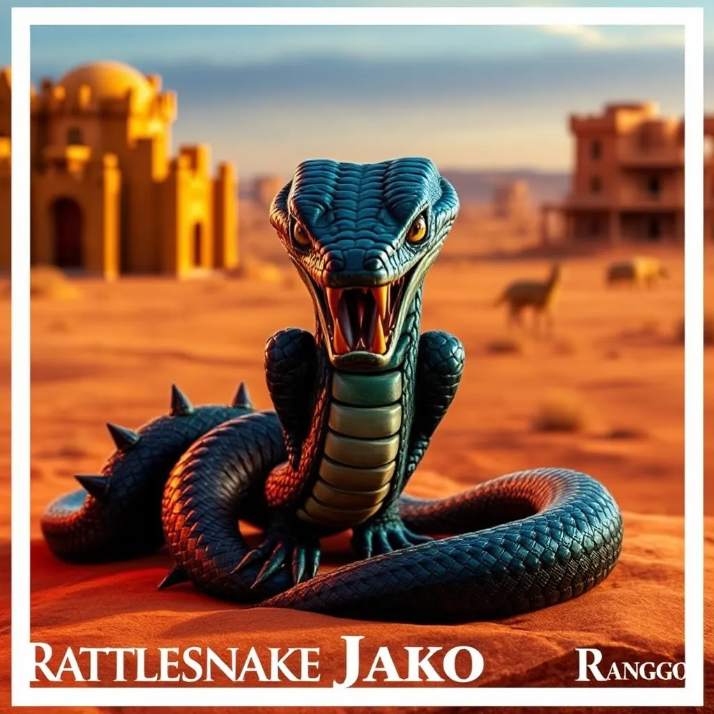 Ratlesnake Rango Spotlight on Rango: Rattlesnake Jake's Iconic Role : LevelUpTalk