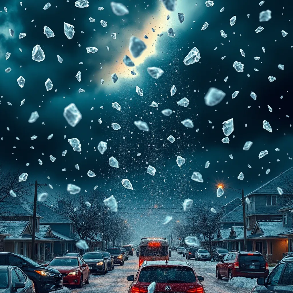 Razor Hail: Deadly Weather Phenomenon Wreaks Havoc : LevelUpTalk