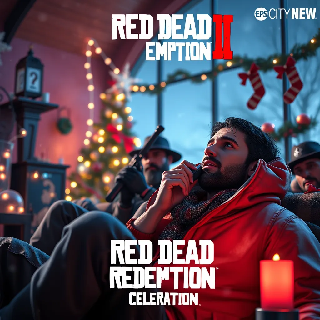 Celebrating Game Characters and Christmas Cheer in RDR2 : LevelUpTalk