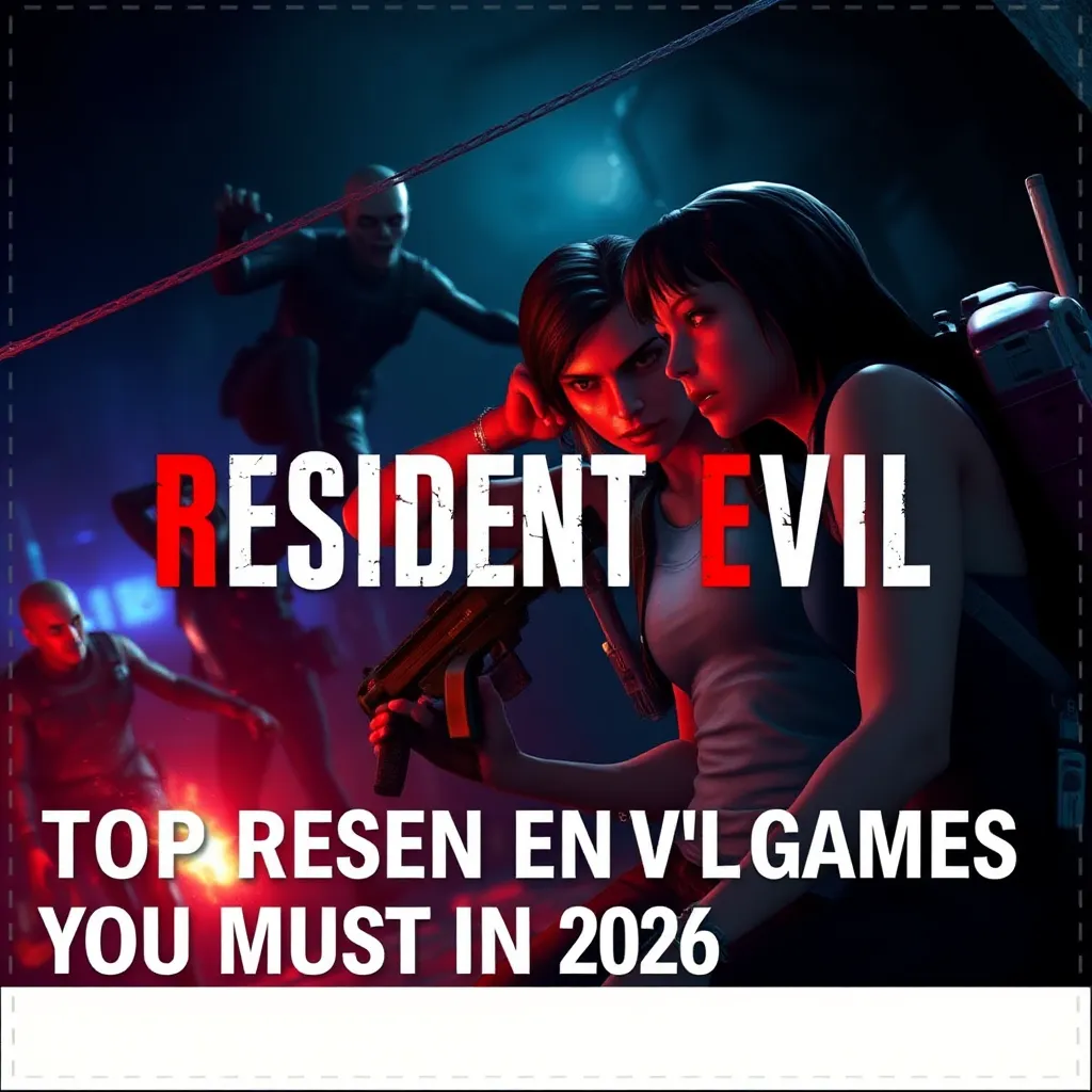 Top Resident Evil Games You Must Play in 2026 : LevelUpTalk