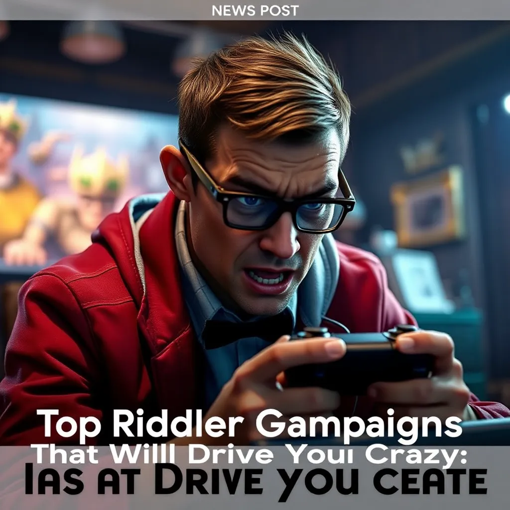 Top Riddler Campaigns That Will Drive You Crazy : LevelUpTalk