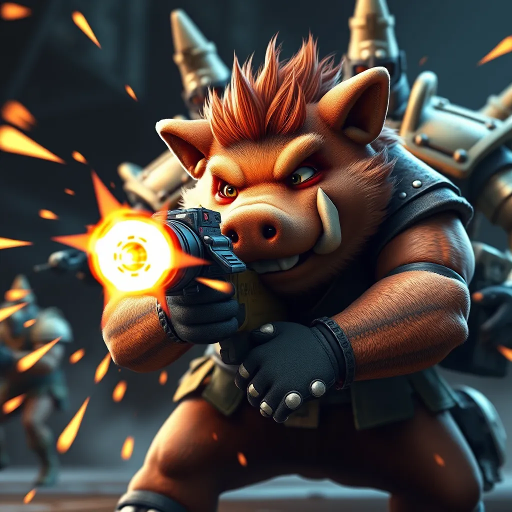 Blue Riddon Roid Hog Roadhog Receives Significant Damage Buff in Update : LevelUpTalk