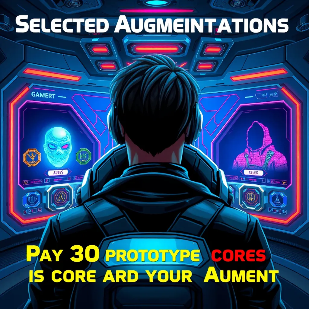 Pay 30 Prototype Cores to Select Your Augment : LevelUpTalk