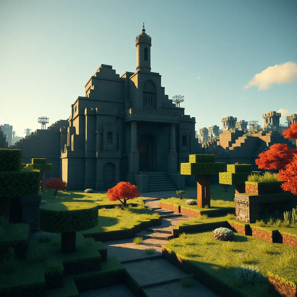 Recreating the Iconic Shadow of the Colossus Map in Minecraft : LevelUpTalk