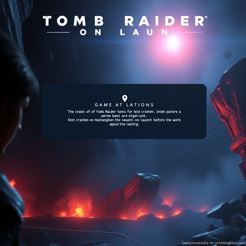 Shadow of the Tomb Raider Crashes: Players Report Issues : LevelUpTalk