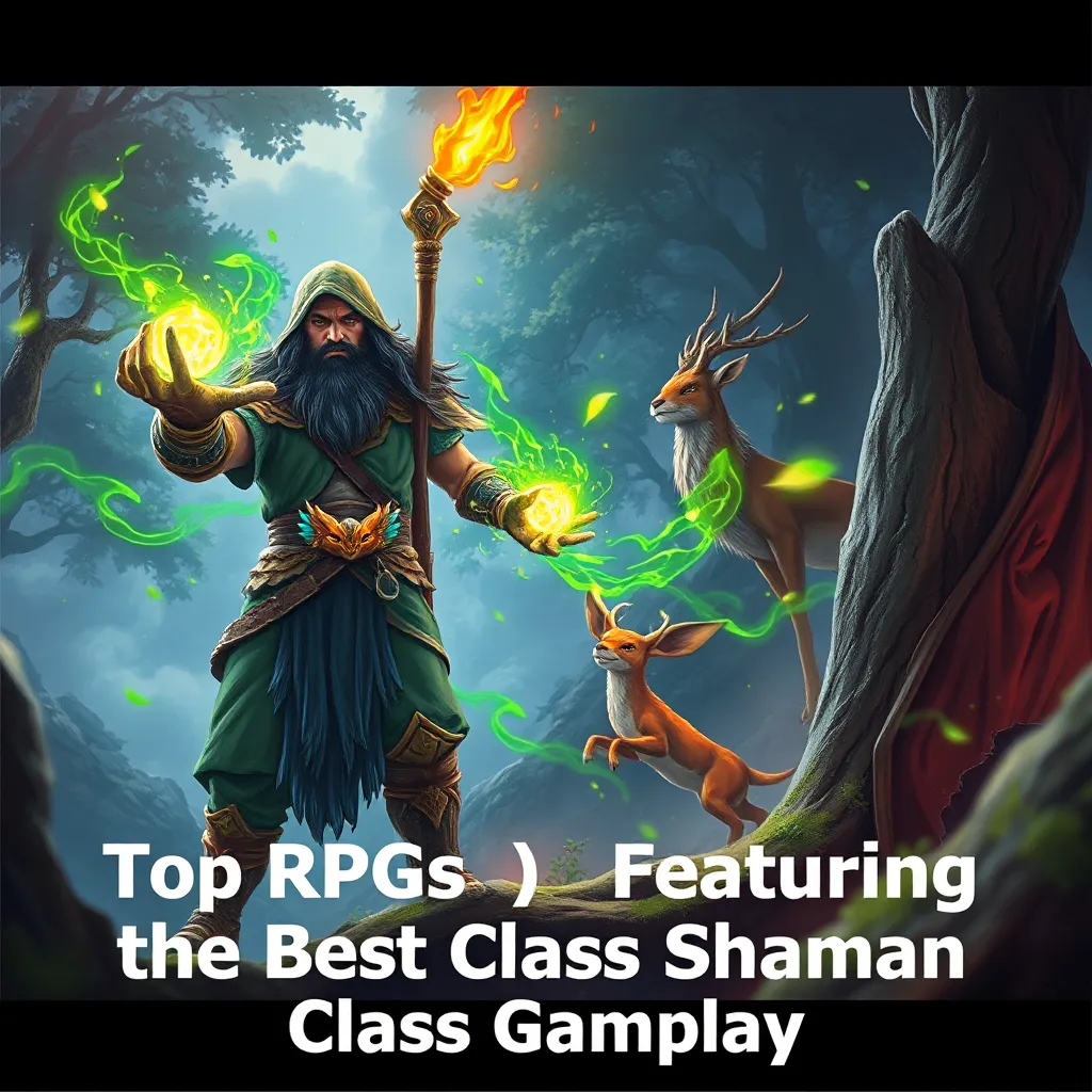 Samnan Class Top RPGs Featuring the Best Shaman Class Gameplay : LevelUpTalk