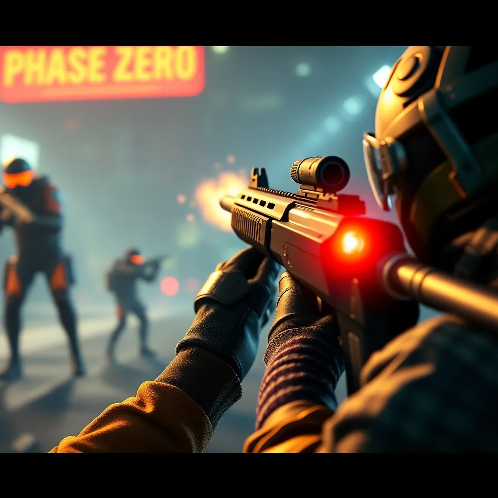 Epic Shotgun Headshot Moment in Phase Zero Game 🔫💥 : LevelUpTalk