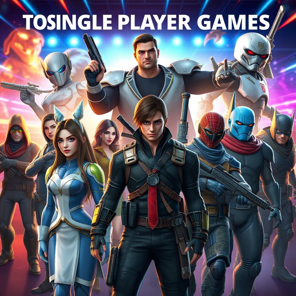 Top Single Player Games for Storytelling and Gameplay : LevelUpTalk
