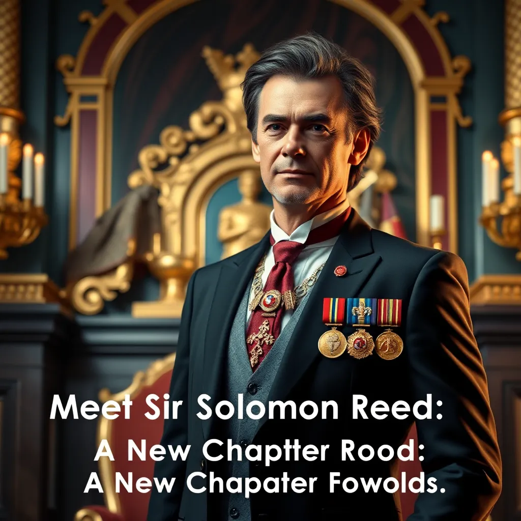 Who Is Simon Reed Meet Sir Solomon Reed: A New Chapter Unfolds : LevelUpTalk