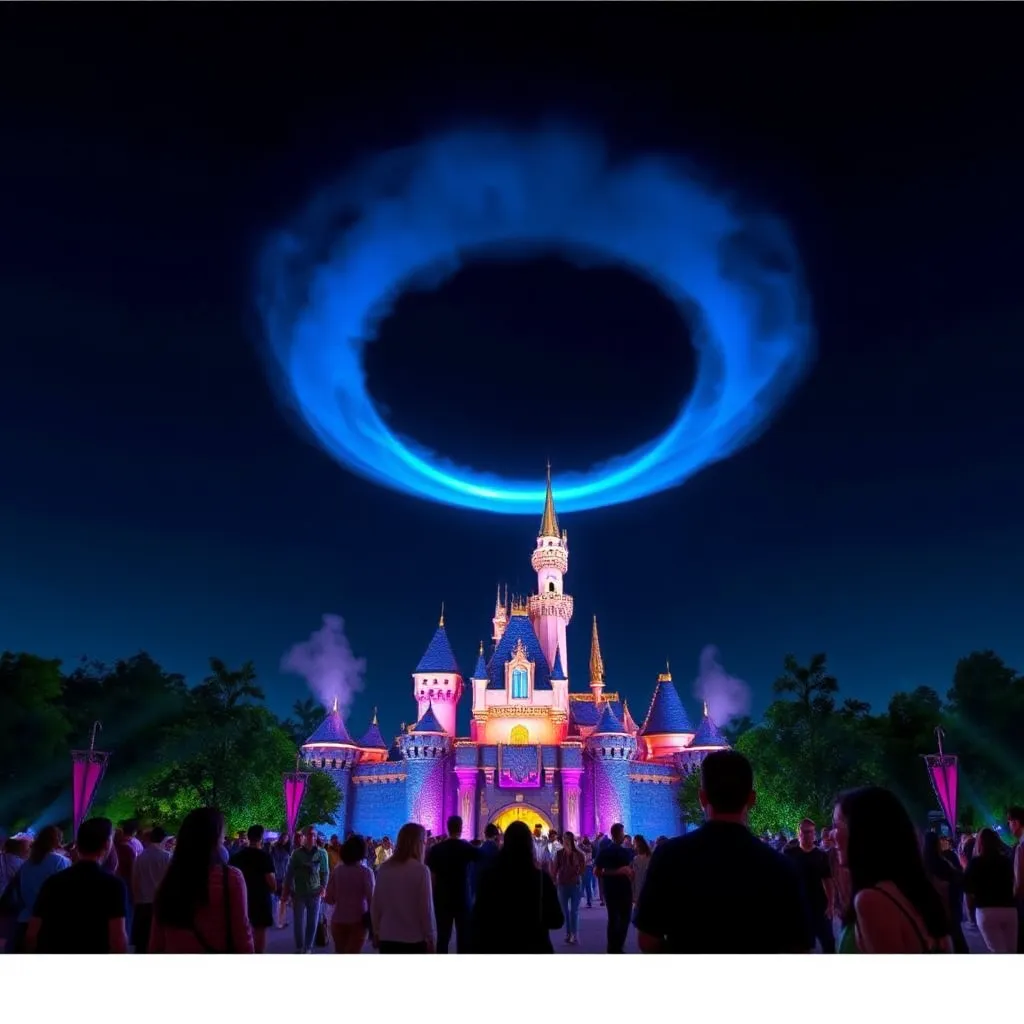 Smoke Ring Spotted Above Disneyland Sparks Curiosity LevelUpTalk