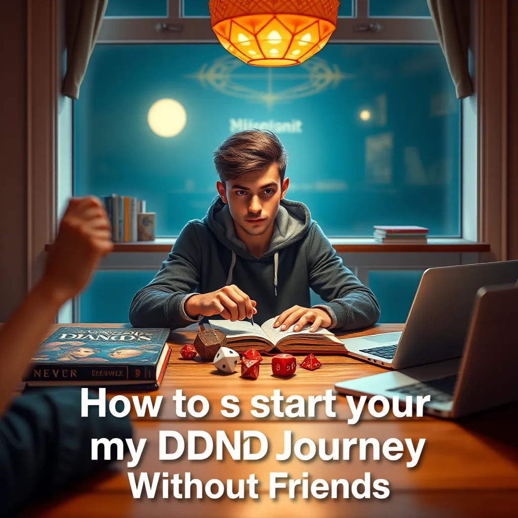 How to Start Your DND Journey Without Friends : LevelUpTalk