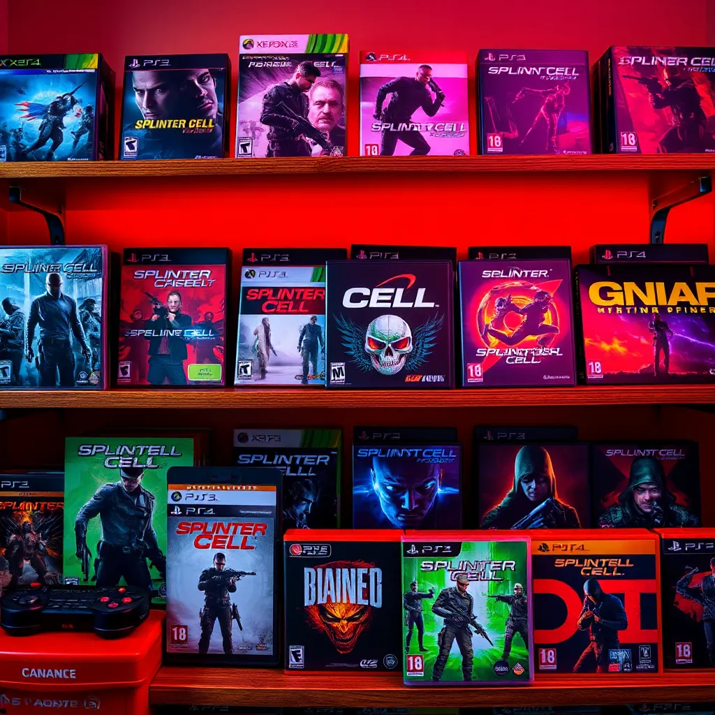 Exploring My Splinter Cell Collection: A Gamer's Joy : LevelUpTalk