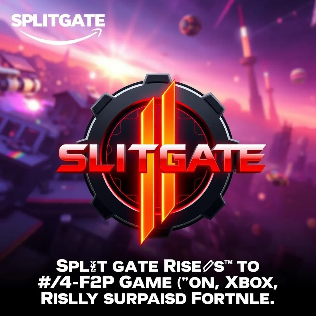 Splitgate Rises to #4 F2P Game on Xbox, Surpassing Fortnite : LevelUpTalk