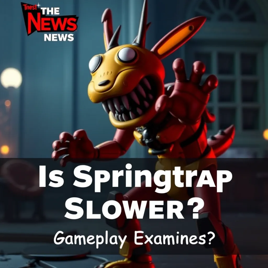 Is Springtrap Slower? Gameplay Changes Examined : LevelUpTalk