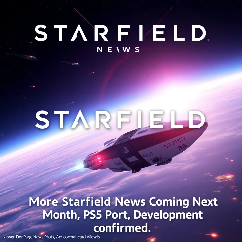 More Starfield News Coming Next Month, PS5 Port Confirmed : LevelUpTalk