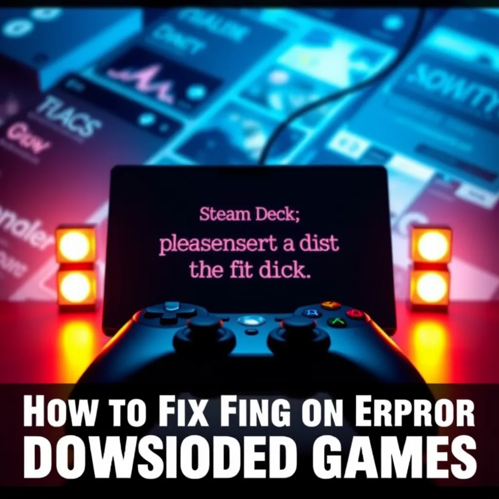How to Fix Disc Error on Steam Deck for Downloaded Games : LevelUpTalk