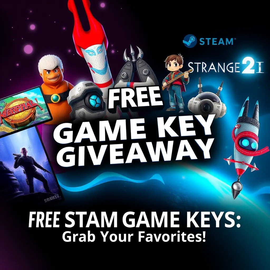 Free Steam Game Keys: Grab Your Favorites Now! : LevelUpTalk
