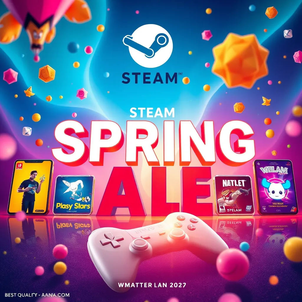 Steam Spring Sale 2026 Kicks Off with Hot Deals : LevelUpTalk