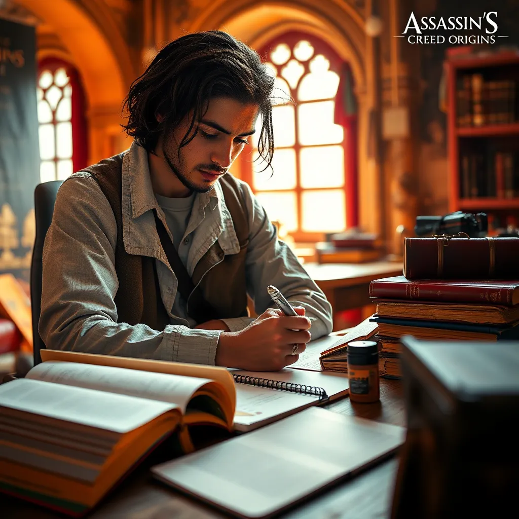 Historical Accuracy Of Assassin S Creed Origins Explored LevelUpTalk Student Analyzing Assassins Creed Origins 09 20 2025 88a28152 49a0 4d68 A241