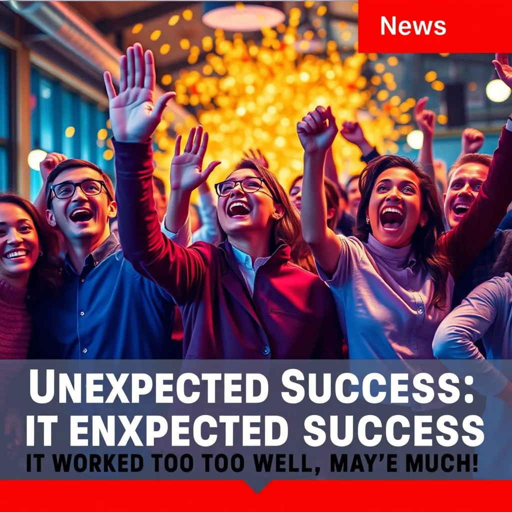 Unexpected Success It Worked Too Well, Maybe Too Much LevelUpTalk