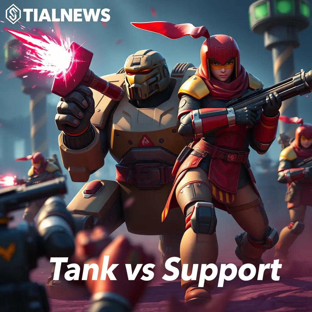 Tank vs Support: The Great Peel Debate in Gaming : LevelUpTalk
