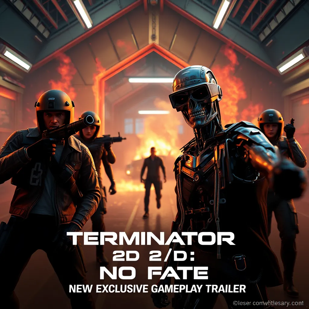 Terminator Level Terminator 2D: No Fate - New Exclusive Gameplay Trailer : LevelUpTalk