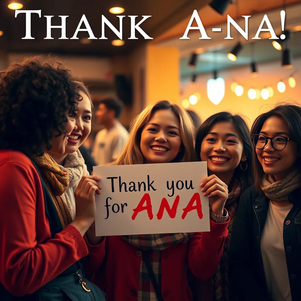 A Heartfelt Thanks to Ana for Her Support and Kindness : LevelUpTalk