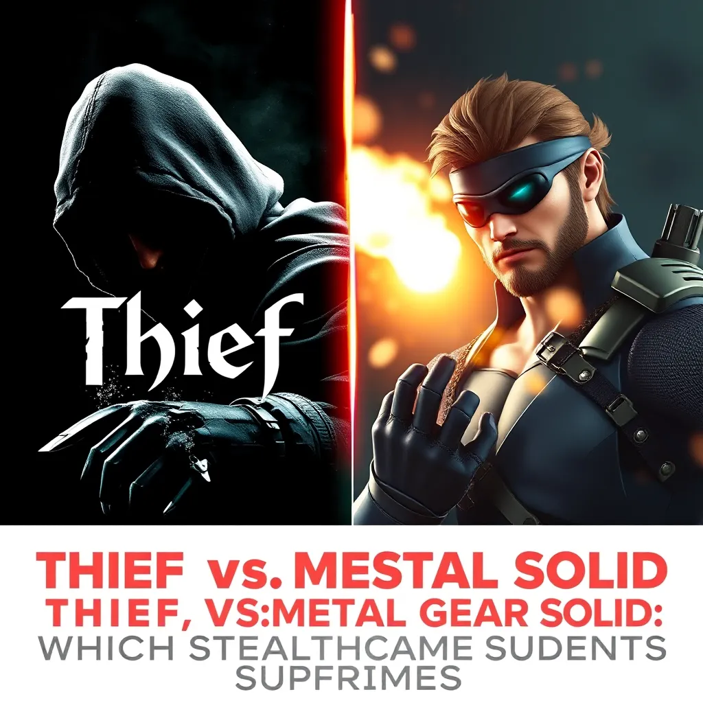 Thief vs. Metal Gear Solid: Which Stealth Game Reigns Supreme ...