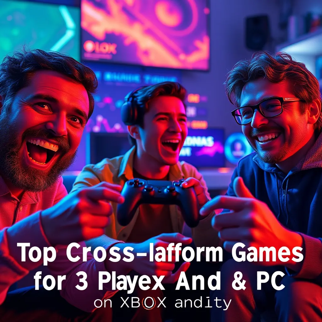 Top Cross-Platform Games for 3 Players on Xbox and PC : LevelUpTalk