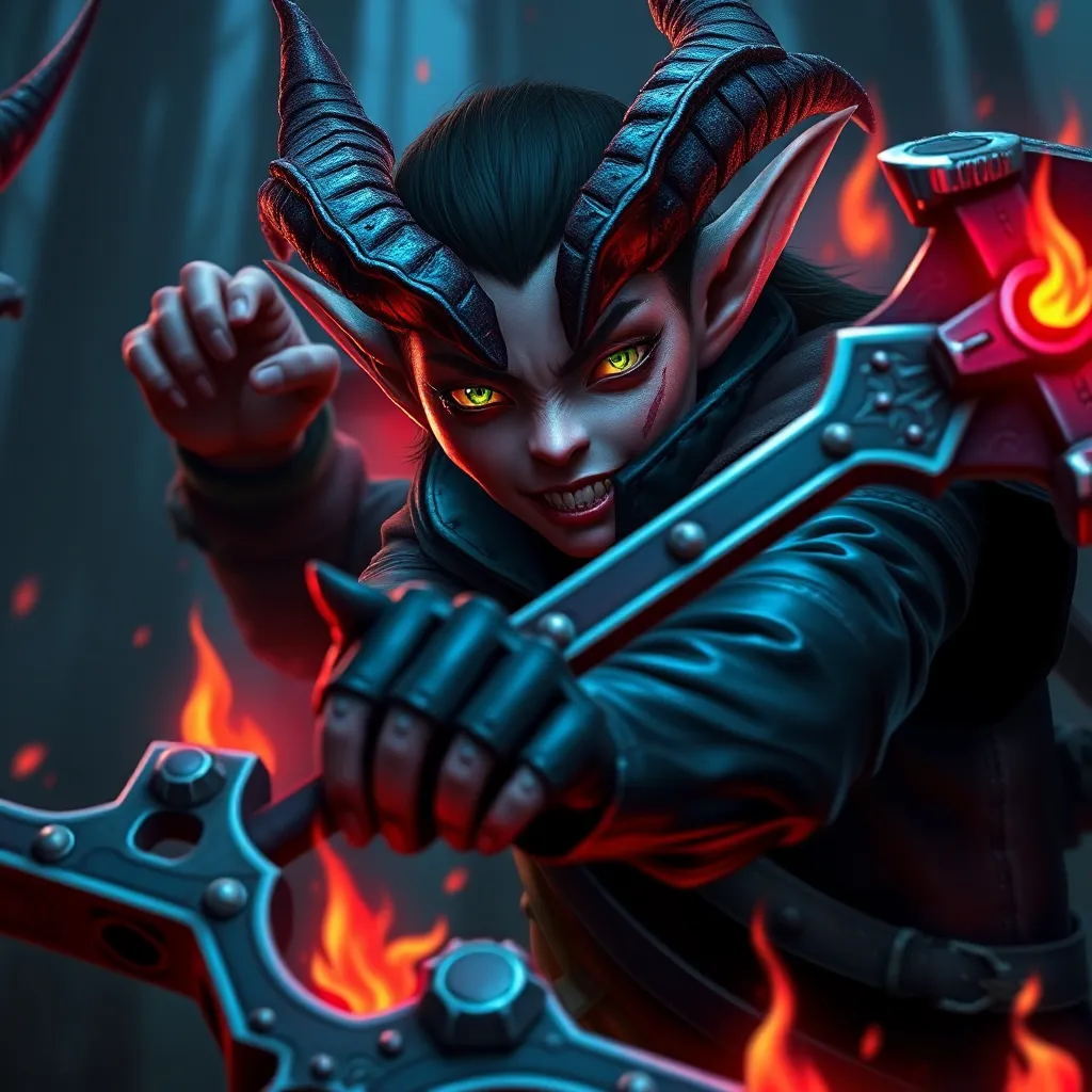 Tiefling Demon Hunter: Class Choices for a Dark Hero : LevelUpTalk