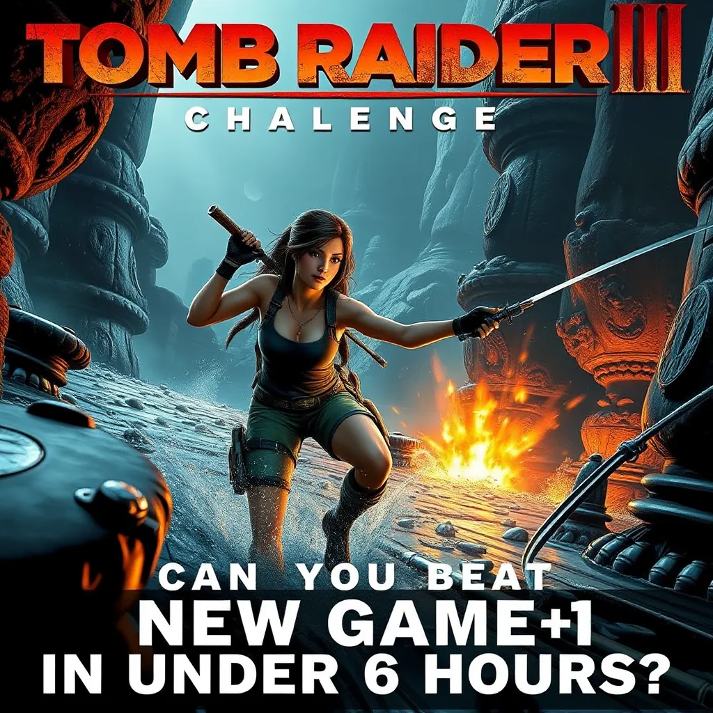 Can You Beat Tomb Raider III New Game+ in Under 6 Hours? : LevelUpTalk