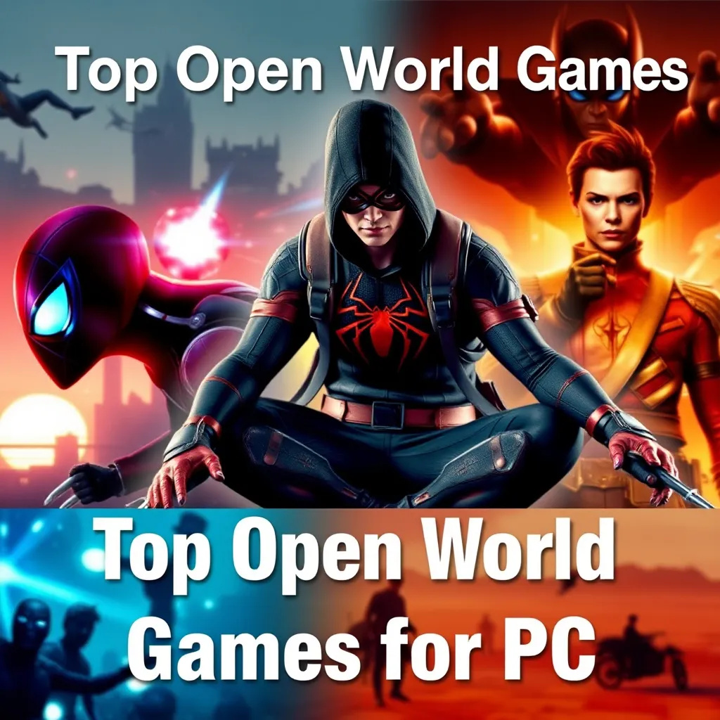Top Open World Games for PC in 2026: Which to Play? : LevelUpTalk