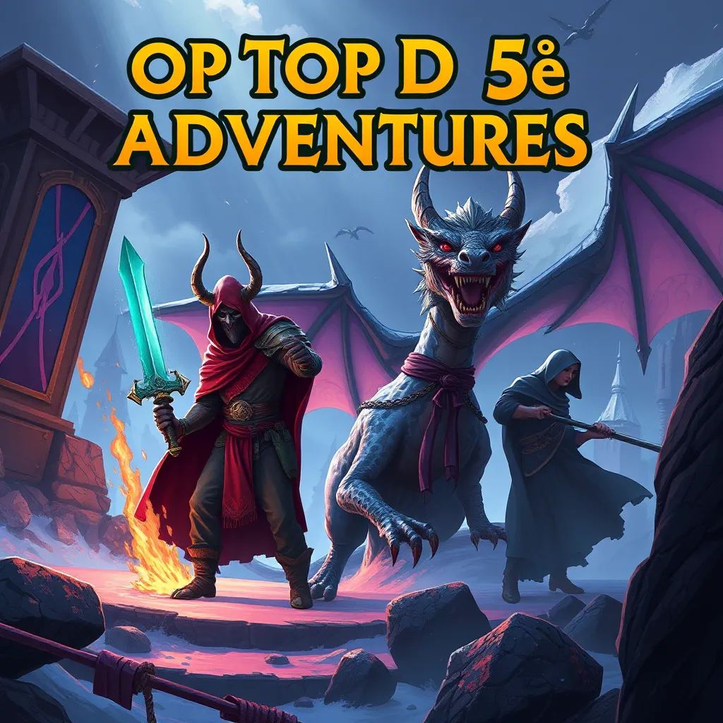 Top-Ranked D&D 5e Adventures Analyzed by Popularity : LevelUpTalk