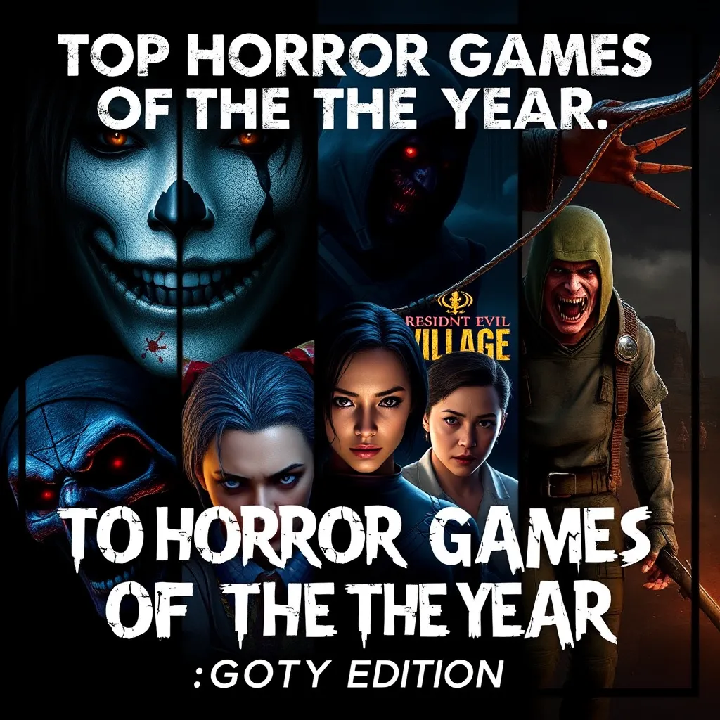 best horror game of each year