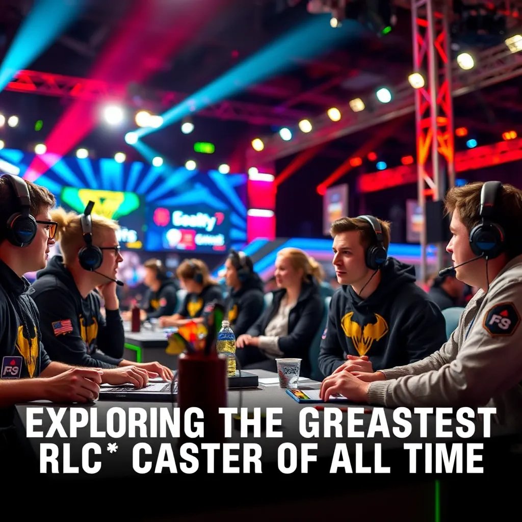 Exploring the Greatest RLCS Caster of All Time : LevelUpTalk
