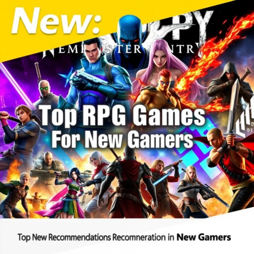 Top RPG Game Recommendations for New Gamers in 2025 : LevelUpTalk