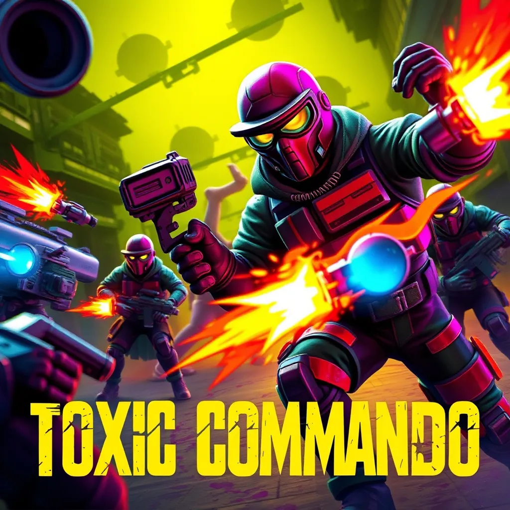 Toxic Commando Loading Screen Toxic Commando: Solo Play Abounds in Gory Co-Op Fun! : LevelUpTalk