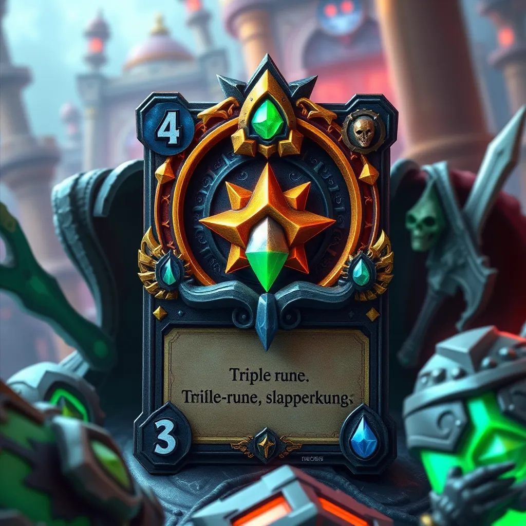 Why Are Triple-Rune Cards Rare in Death Knight Sets? : LevelUpTalk