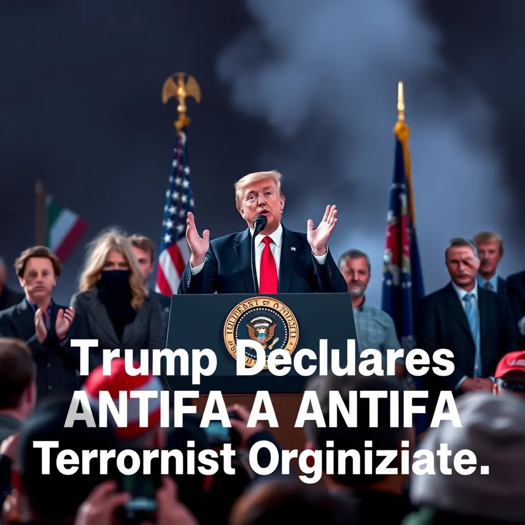 Trump Declares Antifa a Terrorist Organization in 2025 : LevelUpTalk
