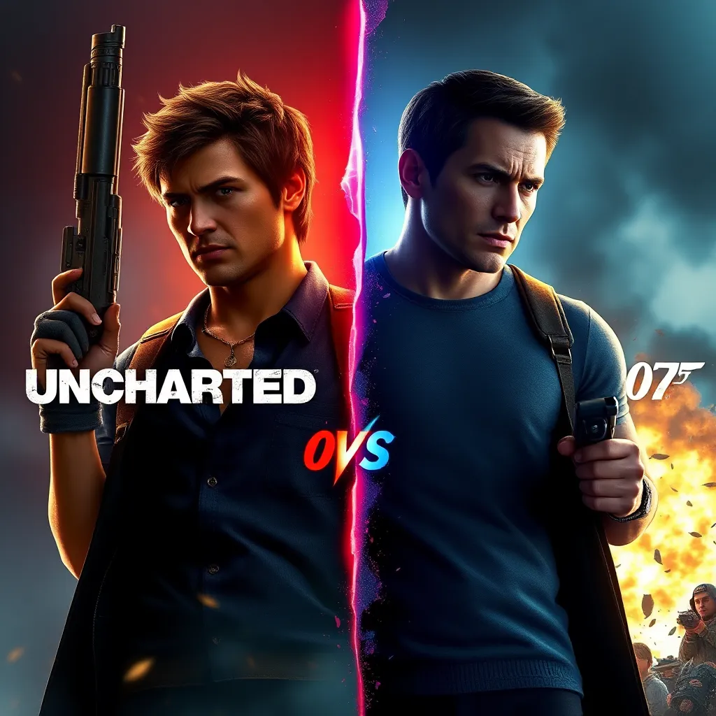Uncharted 4 vs. 007 First Light: A Visual Comparison : LevelUpTalk
