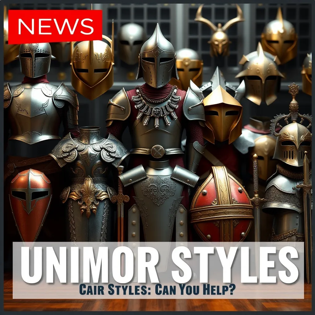 Identifying Unique Armor Styles: Can You Help? : LevelUpTalk