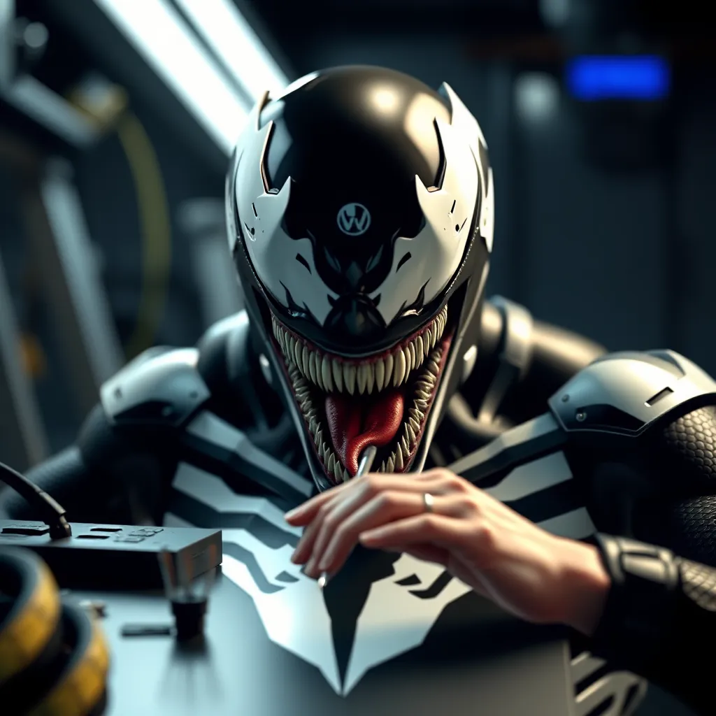 Seeking Help with Custom Venom Decal Creation in Blender : LevelUpTalk