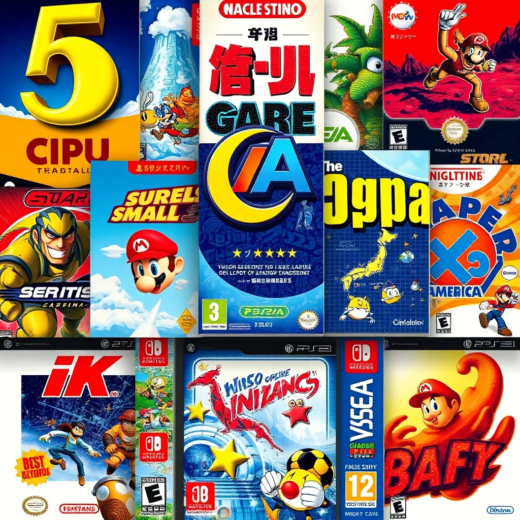 Nostalgia for Unique Video Game Box Art Across Regions : LevelUpTalk
