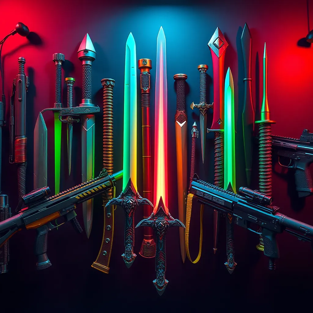 Most Convincing Video Game Weapon Designs That Draw You In : LevelUpTalk