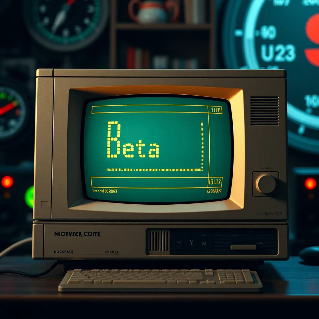 1990s Beta Computer Nostalgic Moments: Who Remembers That Beta Code U3? : LevelUpTalk