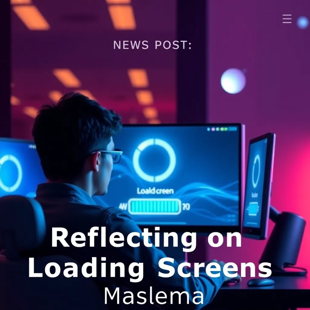 Helpy Loading Screen Reflecting on Loading Screens: A Modern Dilemma : LevelUpTalk