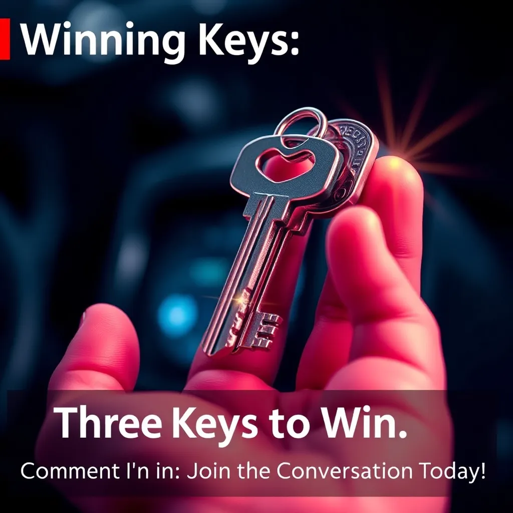 Talking Is Key Three Keys to Win: Join the Conversation Today! : LevelUpTalk