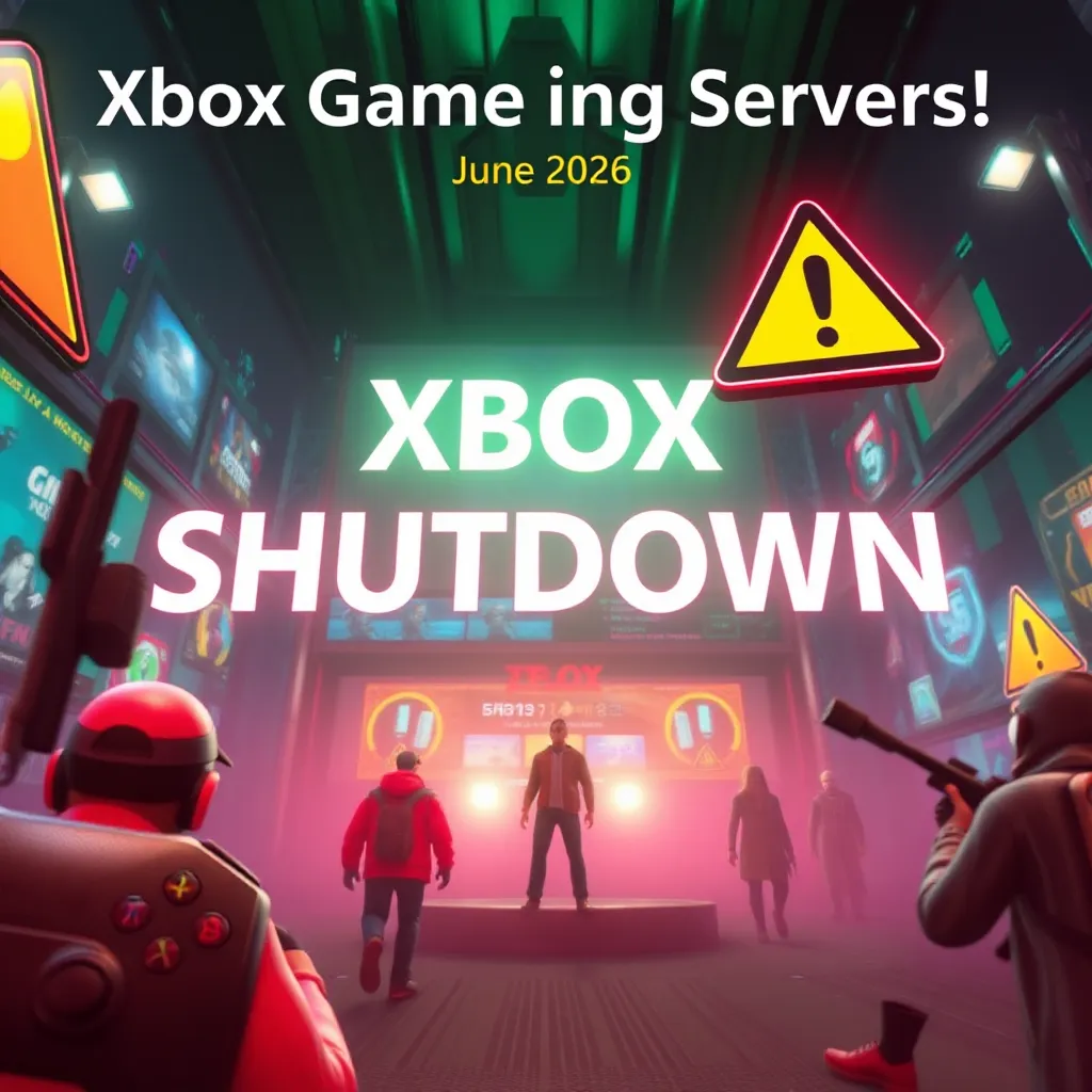 Xbox Game Servers Shutting Down: What You Need to Know : LevelUpTalk